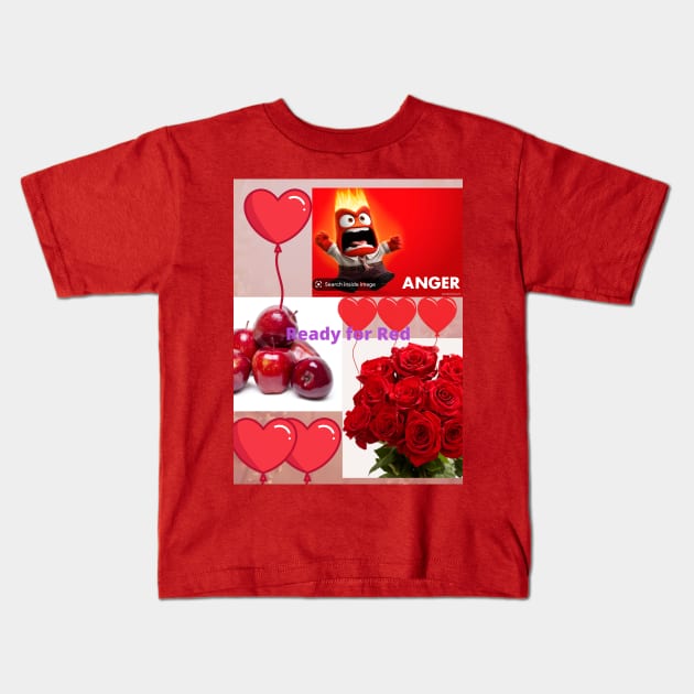 Ready for Red Kids T-Shirt by JudyOriginalz